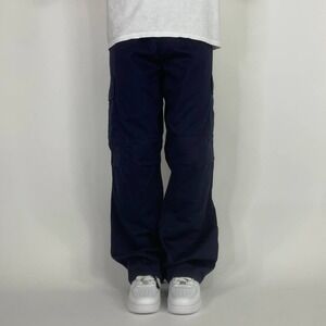 Super Sick Vintage Tactical Navy Blue Utility Cargo Pants